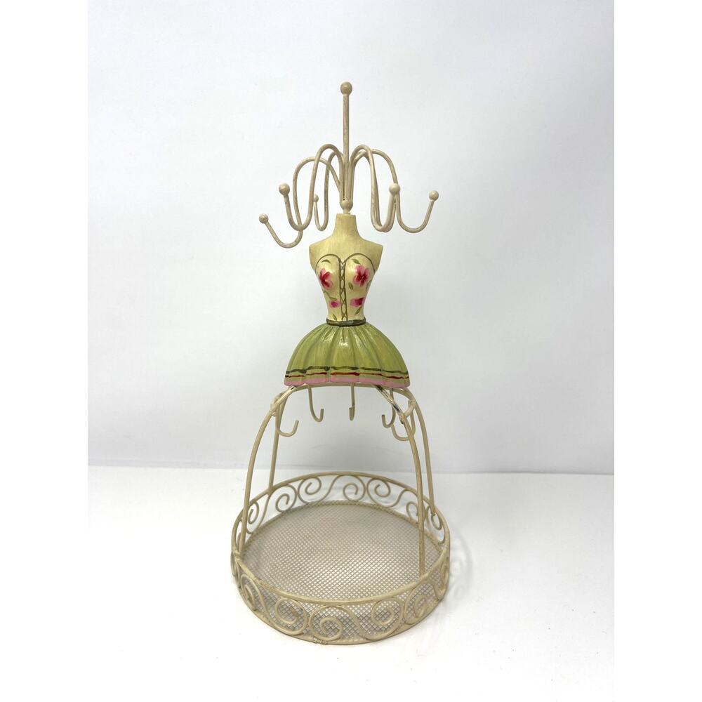 Tabletop Dress Mannequin Jewelry Storage Stand